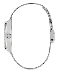 Guess Women's Analog Silver Mesh Watch 32mm