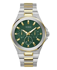 Guess Men's Multi-Function Two Tone Steel Watch 46mm