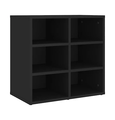Shoe Cabinet Black 20.7"x11.8"x19.7"