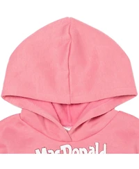 CoComelon Baby Girls Jj Fleece Pullover Hoodie and Pants Outfit Set to