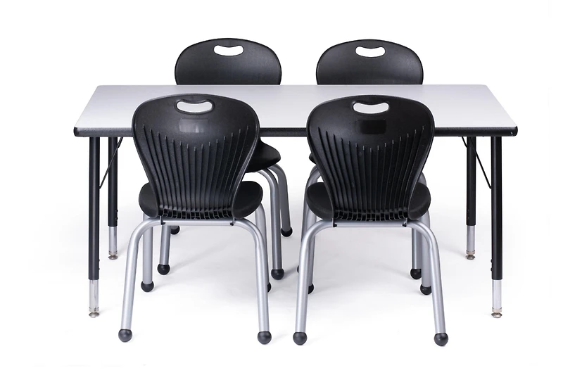Bintiva Chair and Table Set for Schools - Table 24 x 48 inch (60 x 120cm