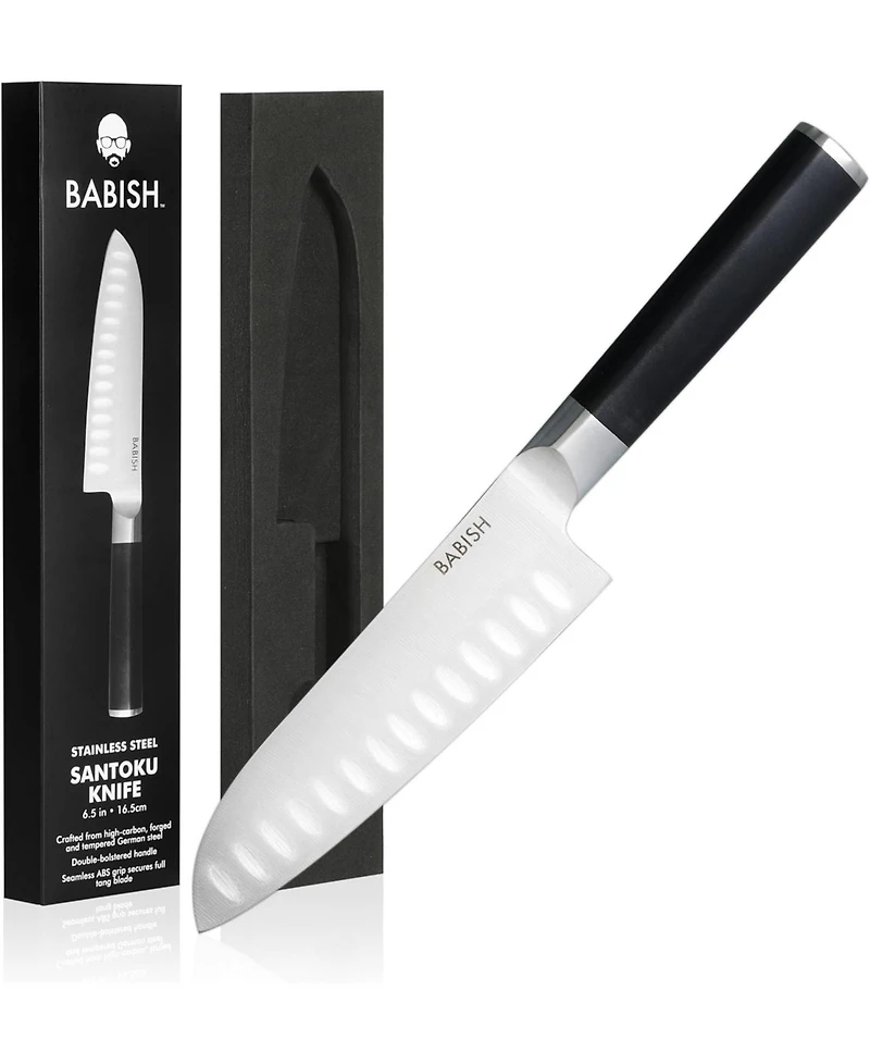 Babish High-Carbon 1.4116 German Steel 6.5" Santoku Knife