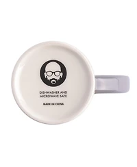 Babish Carving Fork and Whisk Latte Tattoo Mug, 15oz