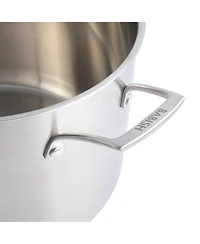 Babish Tri-Ply Stainless Steel Professional Grade Stock Pot w/Lid, 12-Quart