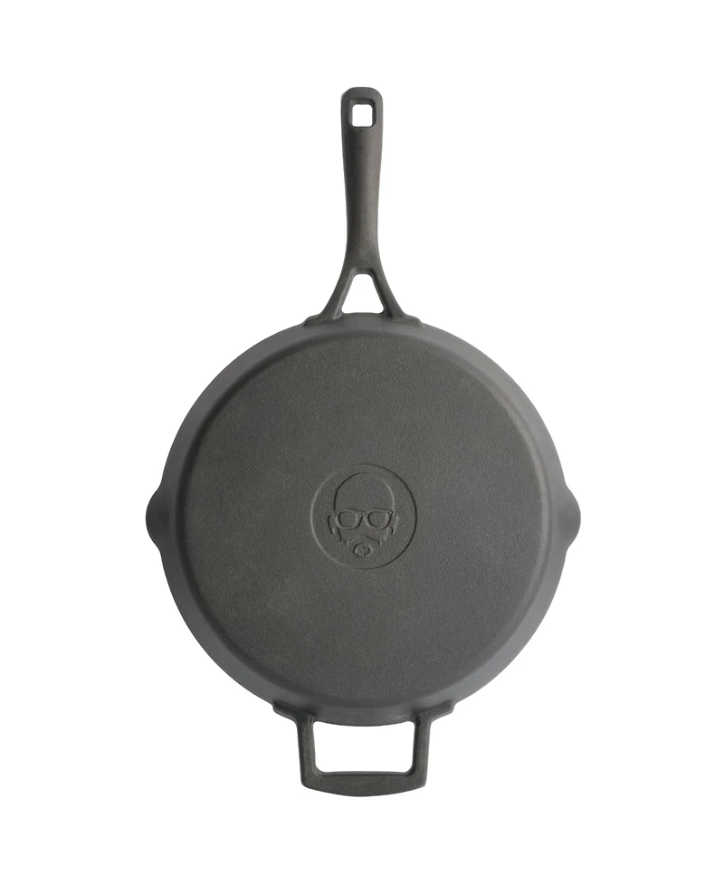 Babish Cast Iron Preseasoned Skillet, 10-Inch