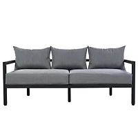 Streamdale Outdoor Steel Sofa Set, Waterproof and Anti-uv