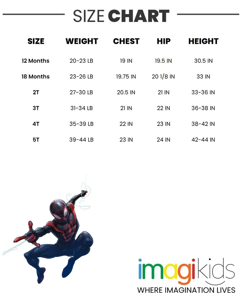 Spider-Man Baby Boys Matching Family Cosplay T-Shirt