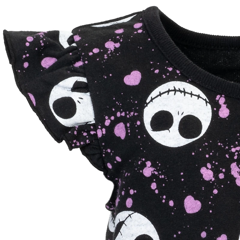 Nightmare Before Christmas Toddler Girls Minnie Mouse Sleeveless Romper
