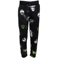 Nightmare Before Christmas Toddler Boys Jack Skellington Fleece Pullover Hoodie and Pants Outfit Set