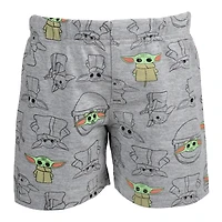 Starwars Toddler Boys Star Wars The Mandalorian T-Shirt and French Terry Shorts Outfit Set to