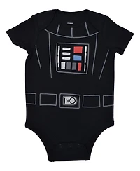 Star Wars Baby Boys Chewbacca C-3PO R2-D2 Darth Vader Yoda 5 Pack Short Sleeve Bodysuits Newborn to