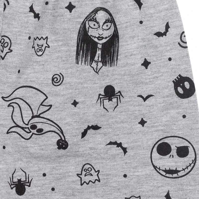 Nightmare Before Christmas Boys Jack Skellington T-Shirt and Shorts Outfit Set