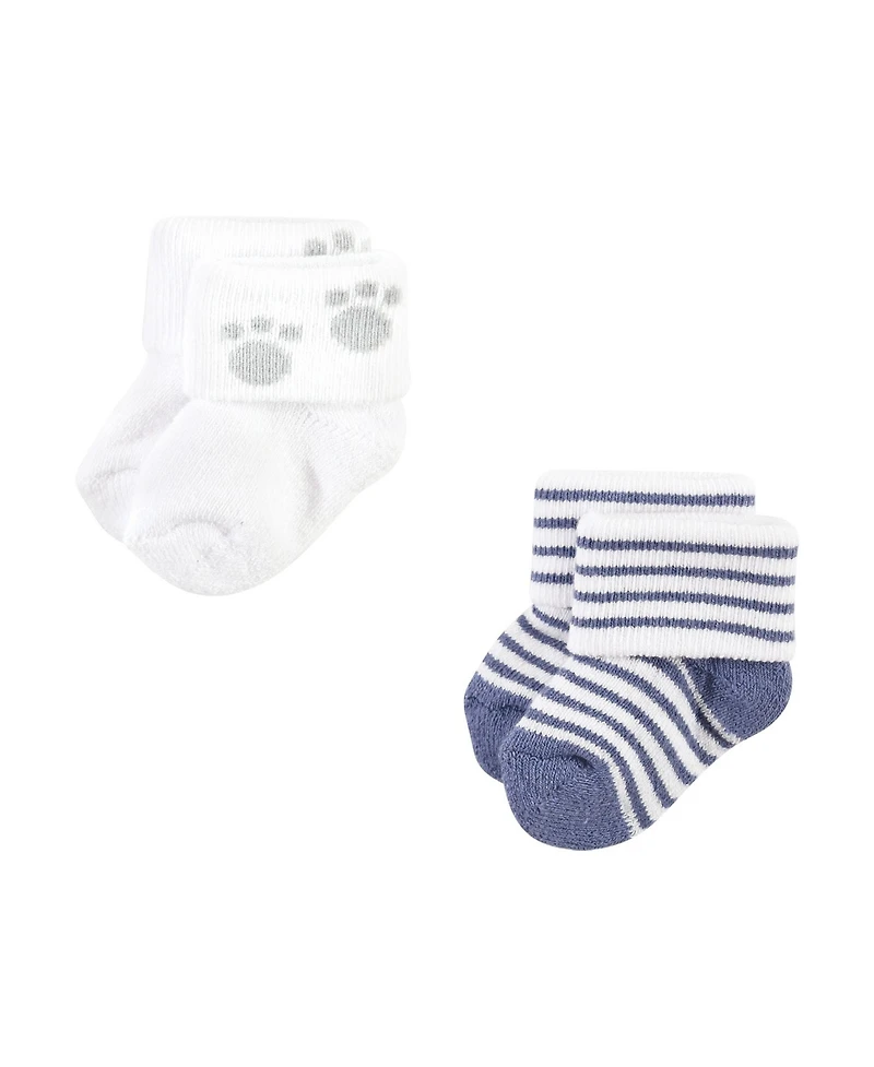 Hudson Baby Baby Boys Hudson Grow With Me Socks 12pk