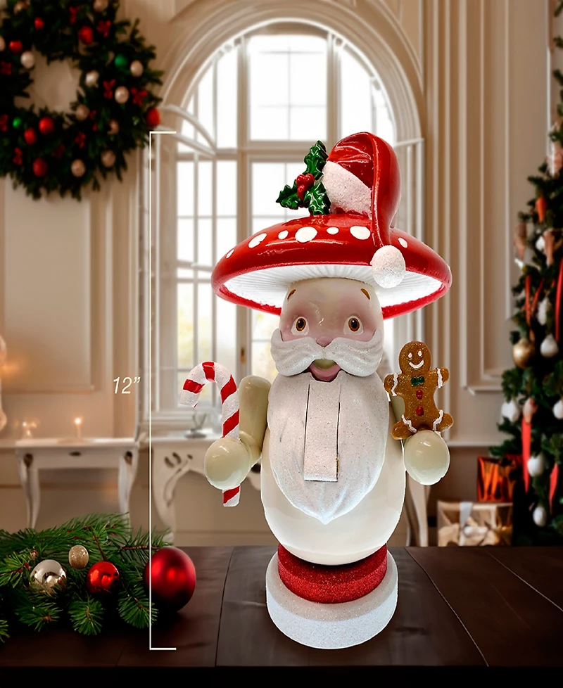 Kurt Adler 12-Inch Merry Little Mushroom Nutcracker