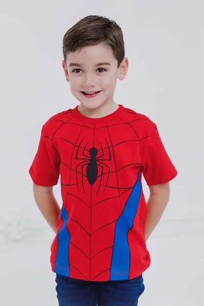 Spider-Man Toddler Boys Marvel Matching Family Cosplay T-Shirt