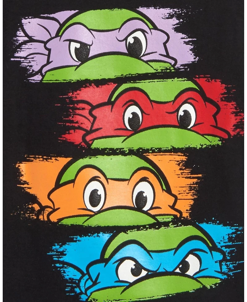 Nickelodeon Toddler Boys Teenage Mutant Ninja Turtles Donatello Leonardo Michelangelo Raphael T-Shirt and Shorts Outfit Set to