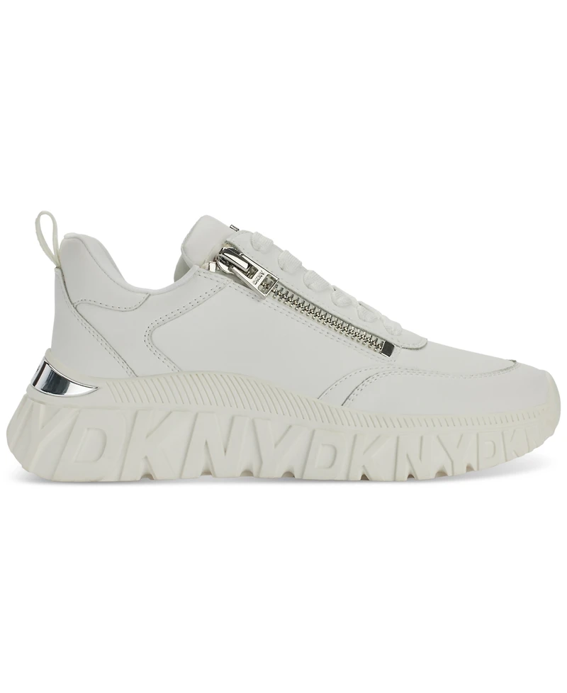 Dkny Women's Lakelyn Zip Platform Sneakers