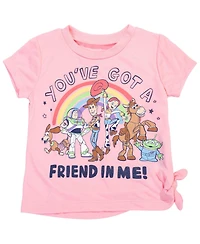Disney Girls Moana Winnie the Pooh Lion King Pixar Toy Story Lilo & Stitch T-Shirt Shorts Outfit Set to