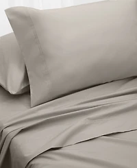 Naturelle 100% Tencel Lyocell 300 Thread Count Sateen 4-Pc. Sheet Set, Queen