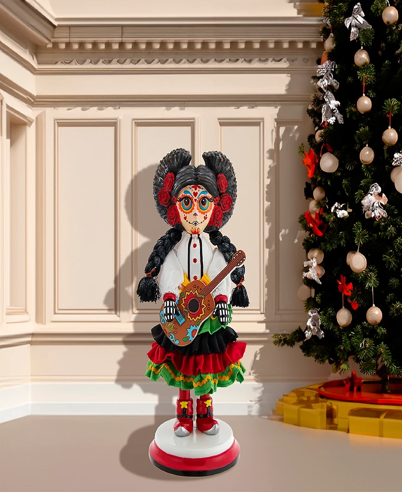 Kurt Adler 16-Inch Hollywood Day Of The Dead Girl Nutcracker