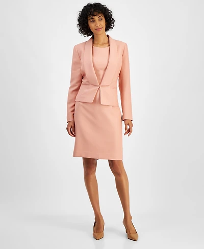 Le Suit Women's Shawl-Collar Jacket Dress Regular & Petite
