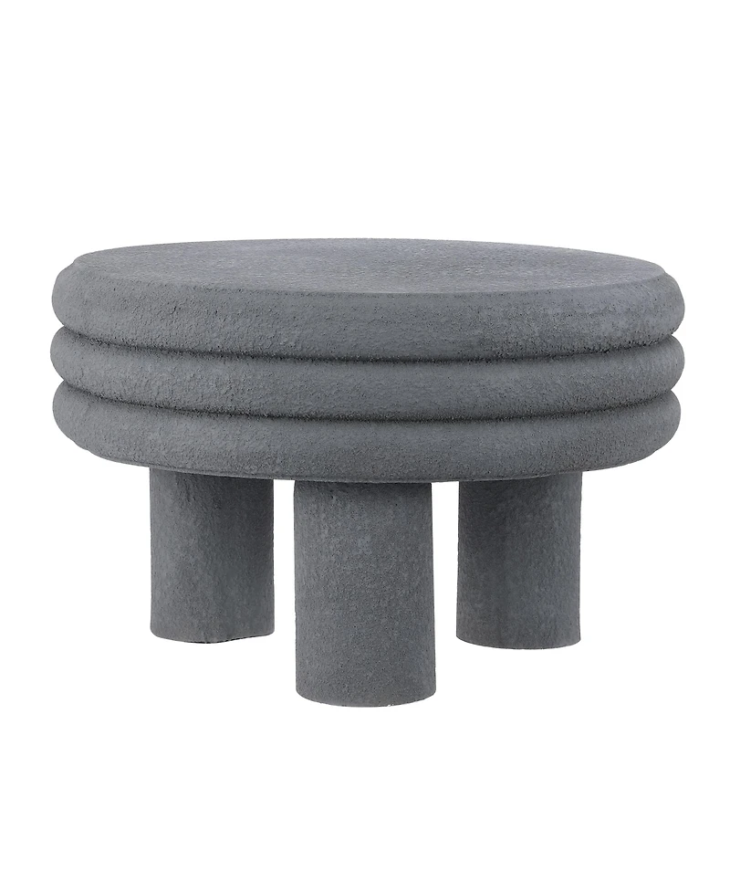 Jonathan Y Rashida Contemporary Minimalist Curvy Low Indoor/Outdoor Accent Table