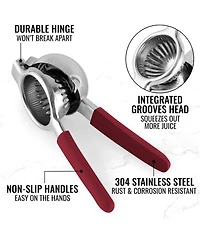 Lemon Squeezer Stainless Steel with Premium Heavy Duty Solid Metal Bowl