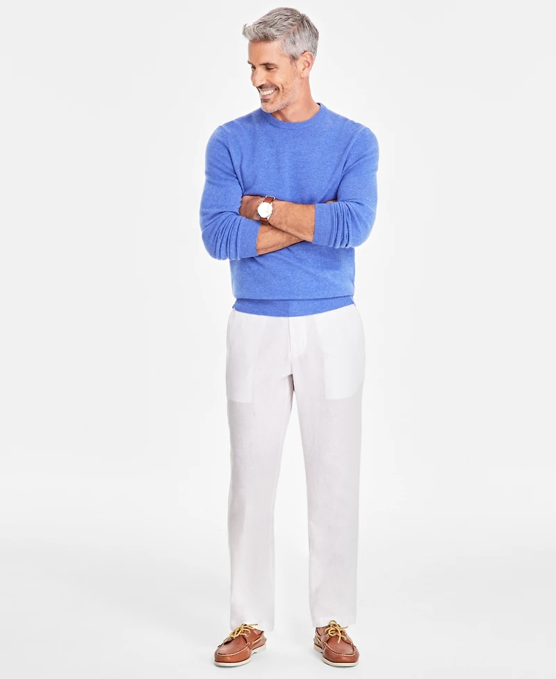 Club Room Men's Crewneck 100% Cashmere Sweater, Macy's Exclusive