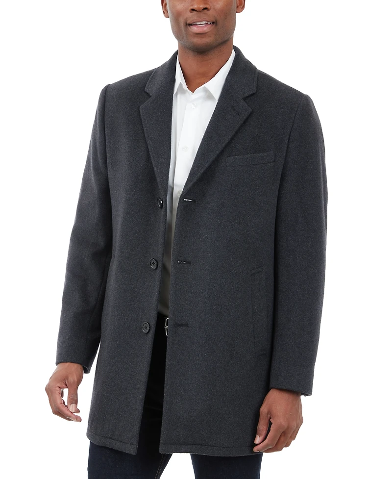 Michael Kors Men's Wool-Blend Car Coat