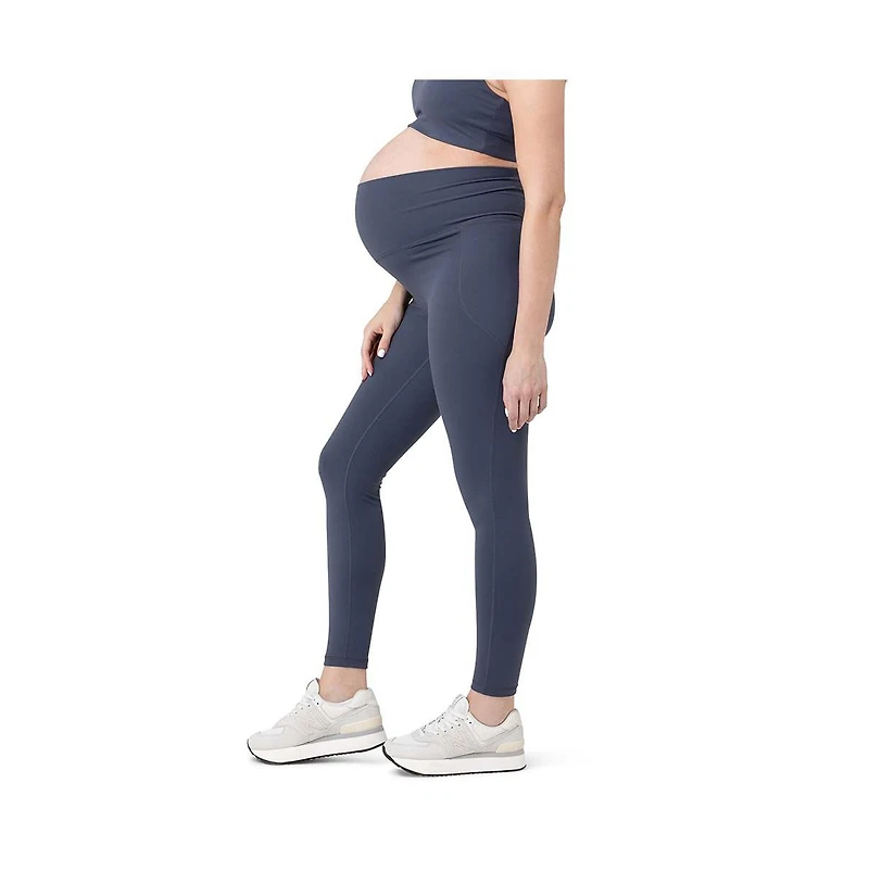 Ripe Maternity Tempo Active Full Length Legging Blue Steel