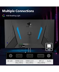 Z-edge 25 inch 1080P Fhd 240Hz 1ms Gaming Monitor