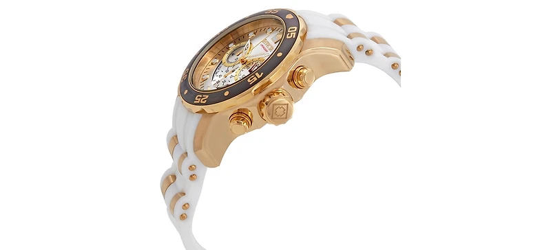 Invicta Men's 20292 Pro Diver Quartz Chronograph Silver Dial Watch