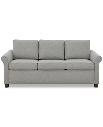 American Leather Co. Paige 81" Fabric Silver Queen Sleeper Sofa