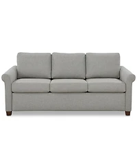 American Leather Co. Paige 81" Fabric Silver Queen Sleeper Sofa