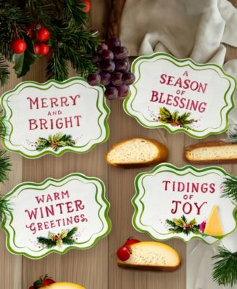 Certified International Snowman Greetings Dinnerware Collection