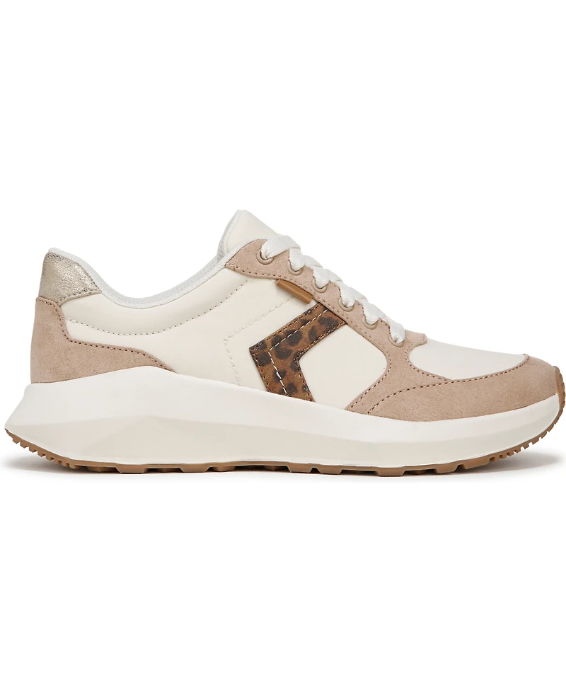 Dr. Scholl's Women's Hannah Retro Lace Up Platform Sneakers