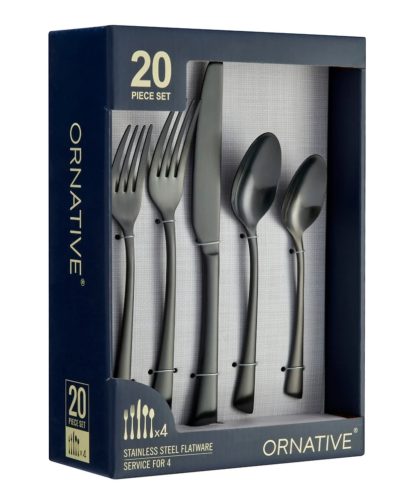 Ornative Abril 20 Piece Flatware Set