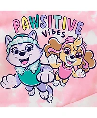 Paw Patrol Toddler Girls Pullover Crossover Fleece Hoodie and Leggings Outfit Set
