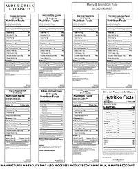 Alder Creek Gift Baskets Merry Bright Tote, 9 Piece