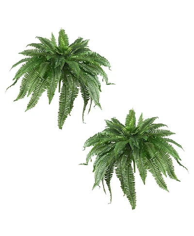 Slickblue 48" Boston Ferns – Set of 2 Lush Plants for Stylish Home Decor
