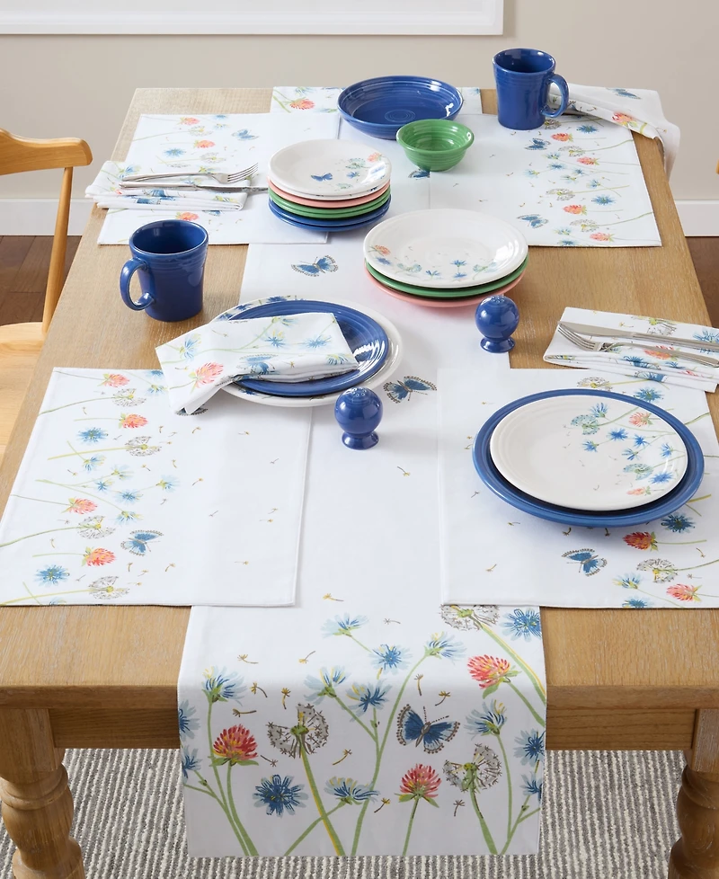 Fiesta Breezy Floral Napkin 19" x 19", Set of 4