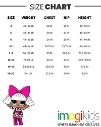 L.o.l. Surprise! Girls Pullover Fleece Hoodie and Leggings Outfit Set