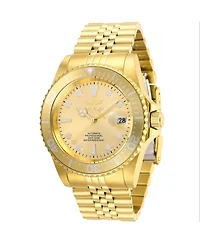 Invicta Men's 30096 Pro Diver Automatic 3 Hand Champagne Dial Watch
