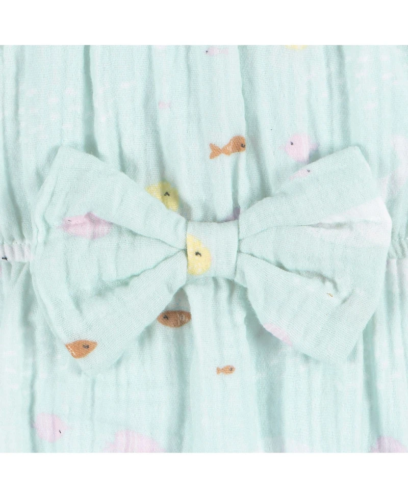 Gerber Baby Girls Ocean Romper
