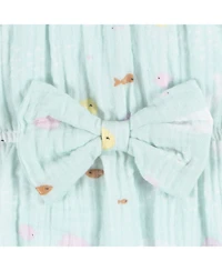 Gerber Baby Girls Ocean Romper