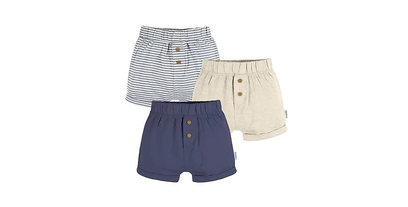 Gerber Baby Knit Short, 3-Pack