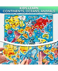 Quokka Puzzles for Kids Ages 4-6 - 3 Set Toddler Kids Puzzles Ages 3-5