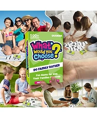 Quokka What Would You Choose - Family Card Game for Kids Ages 6-8