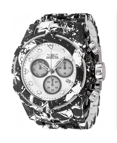 Invicta Men's 45489 Bolt Quartz Chronograph Antique Silver, Grey, Black Dial Watch