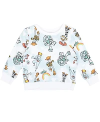 Toy Story Toddler Girls Moana Frozen Minnie Mouse Princess Nightmare Before Christmas Lion King Mickey Lilo & Stitch Sweatshirt